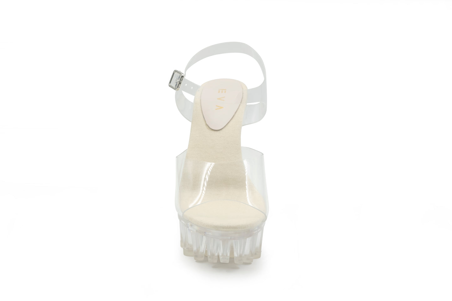 CLEAR SPIKE HEELS