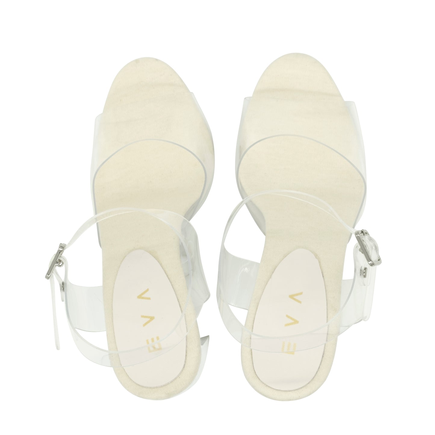 CLEAR SPIKE HEELS